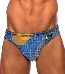 Waterpolo Yellow Pool Man